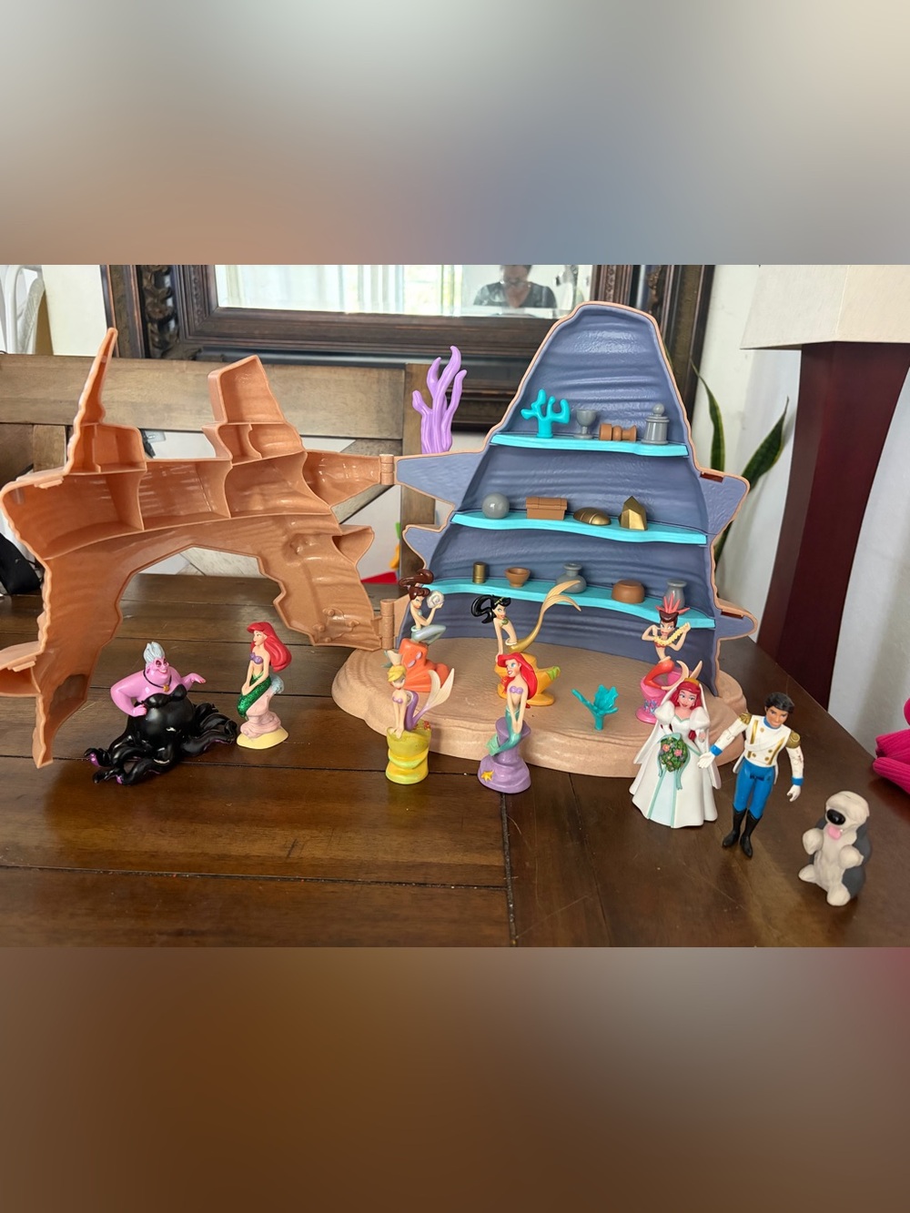 Disney Parks Ariel's Grotto/The Little Mermaid Playset with Ariel’s sisters